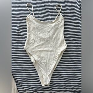 Toast Swim/ Free People -Cream One-Piece Swimsuit